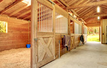 Cornish Hall End stable construction leads